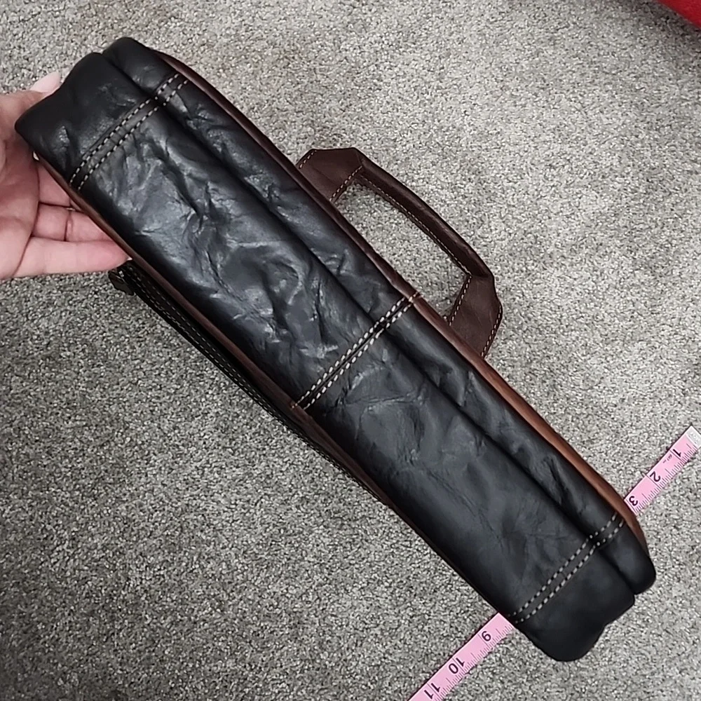 Men's laptop bag genuine leather Jack Georges